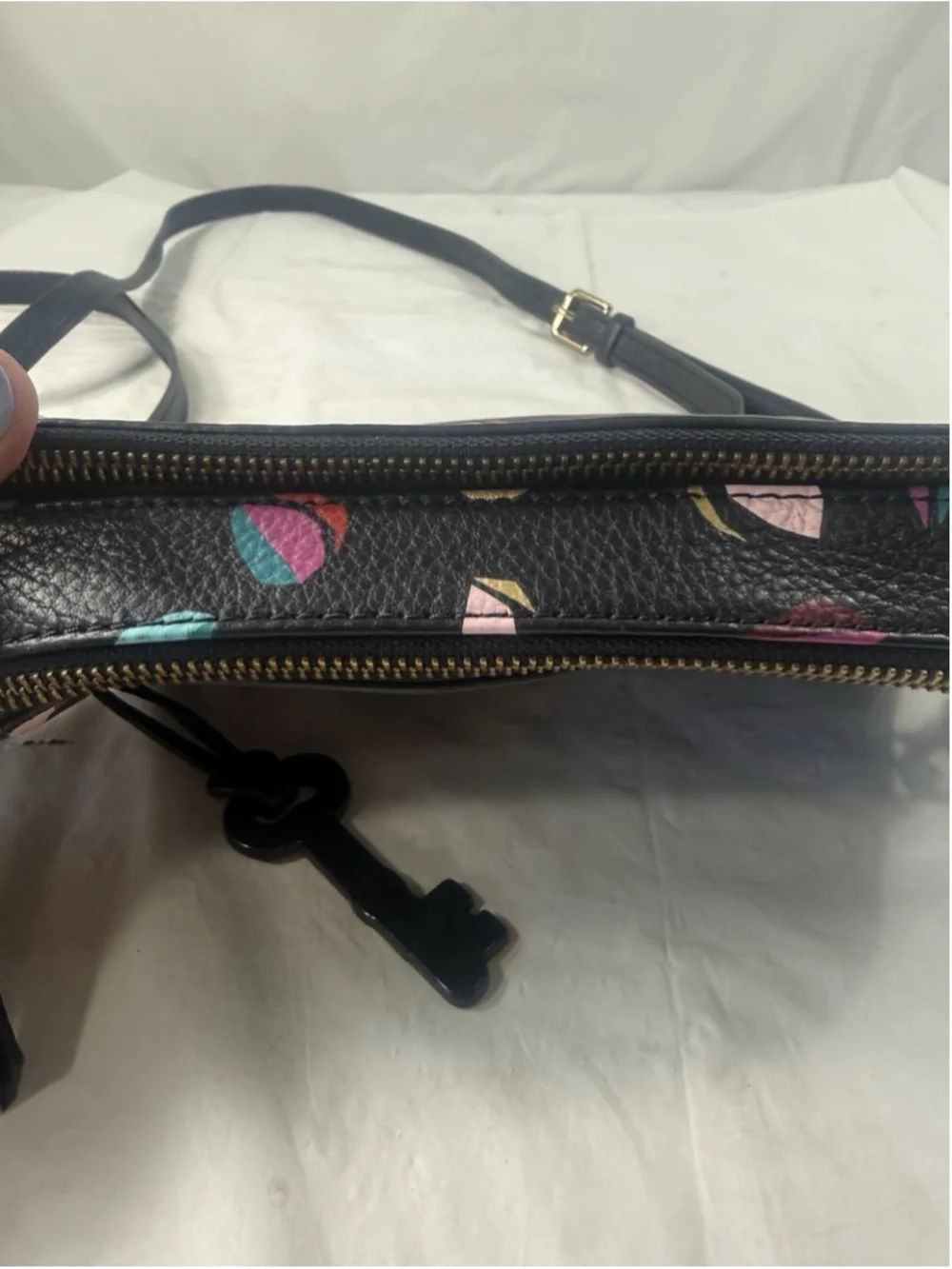 Fossil ZB6674016 Sydney Crossbody Black Multi
